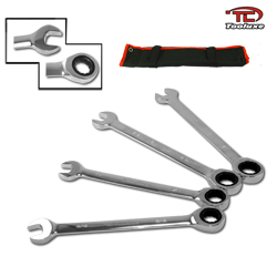 4pc Gear Wrench Set SAE