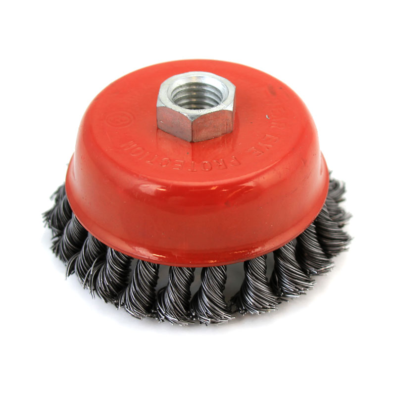 4" TWISTED WIRE CUP BRUSH