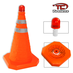 20" Collapsible Safety Cone with LED