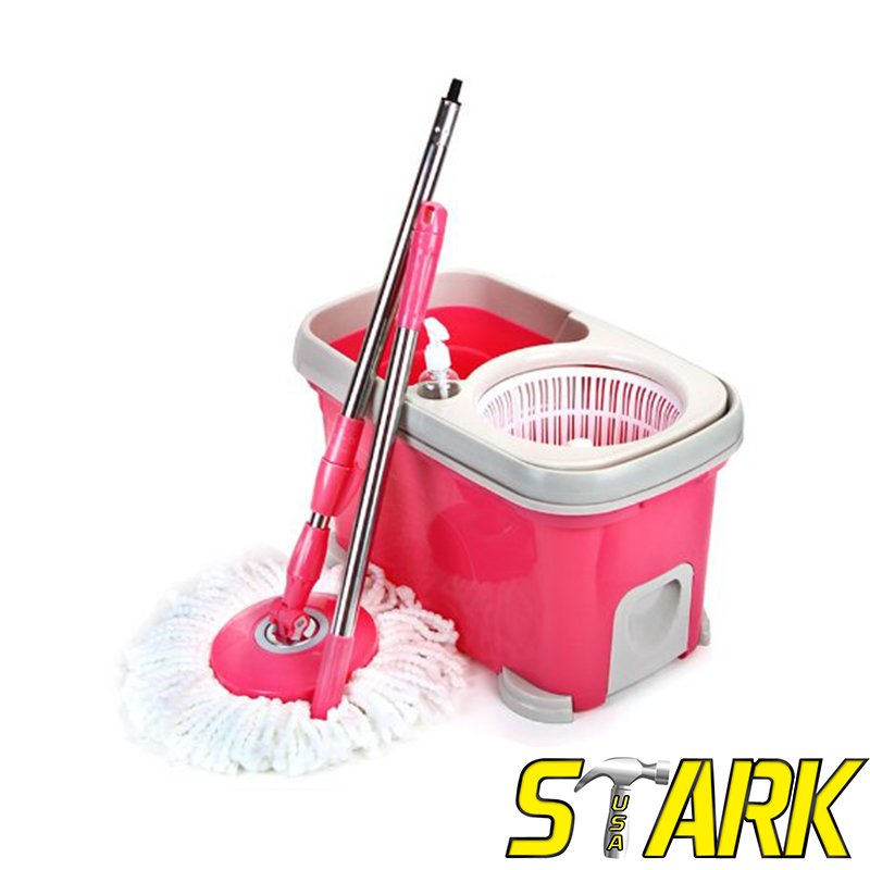 PINK DELUXE SPIN MOP