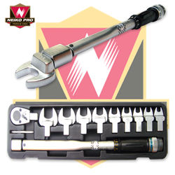 11pcs Changeable Spanner Torque Wrench Set